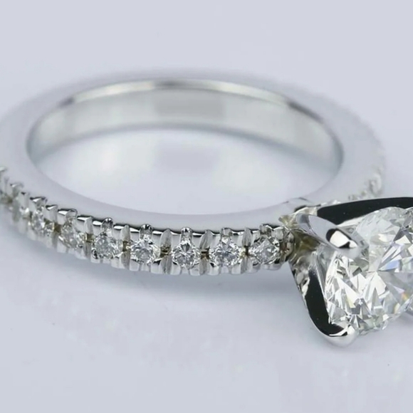 Diamond Solitaire Ring - Picture 3 of 5